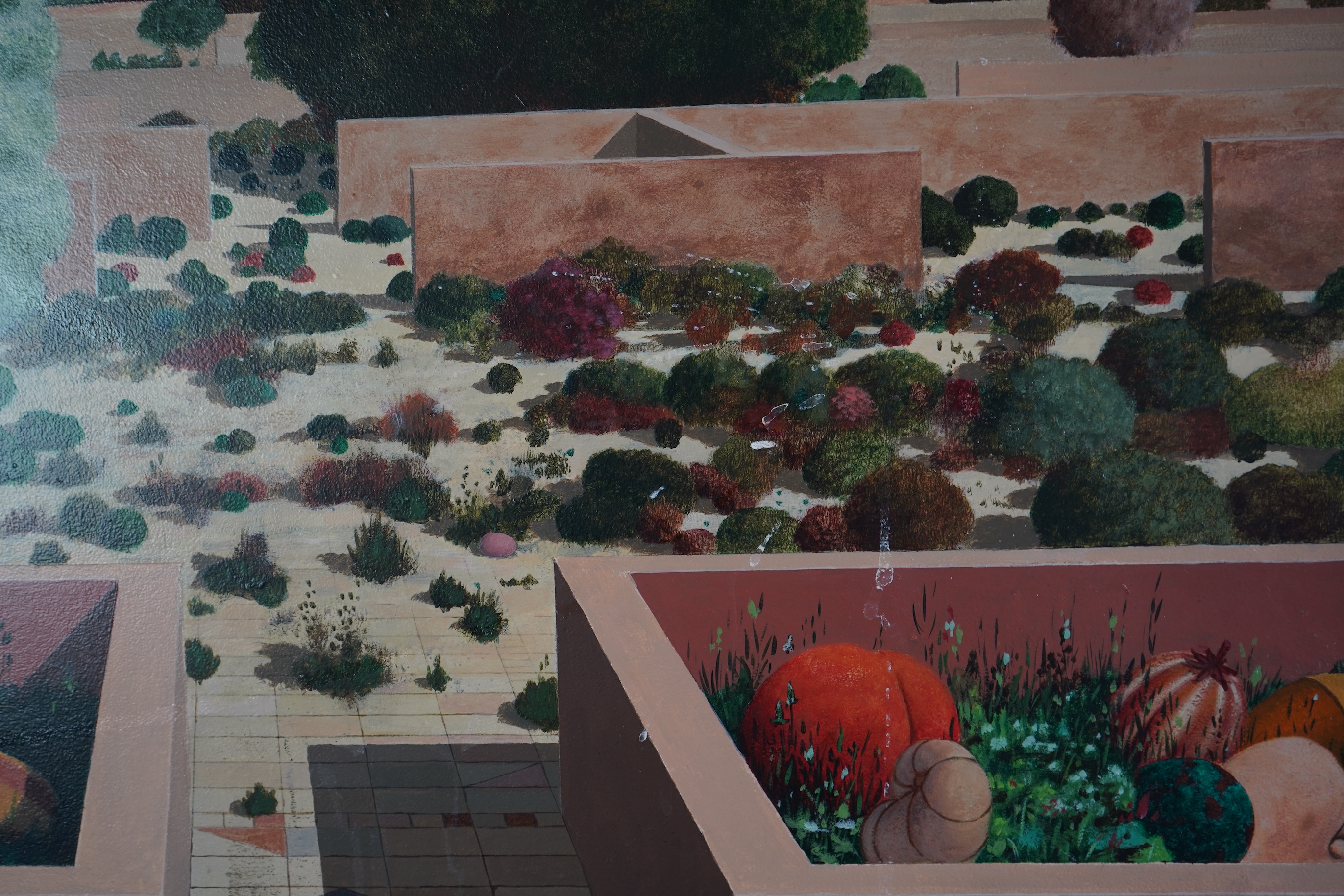 Cedric Huson, Contemporary, Deserted Garden